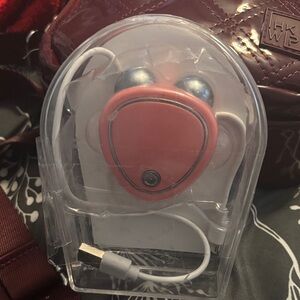 Pink Facial Massage Tool for Women - Rechargeable Skincare Device